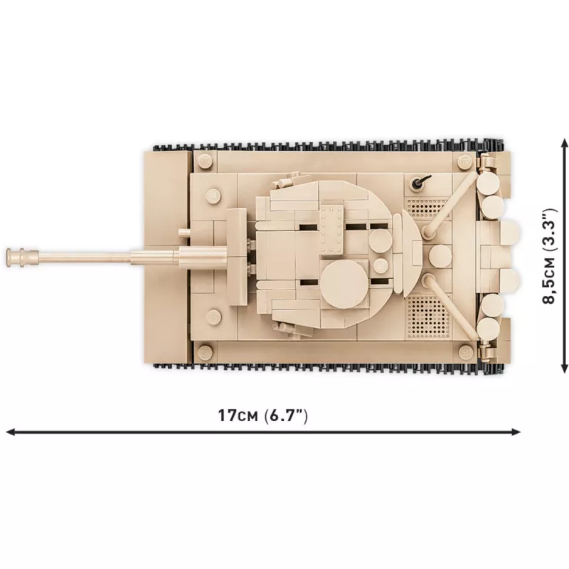 Cobi escala 1:48 PzKpfw VI Tiger 131 maqueta