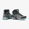 Scarpa Rush TRK GTX Woman zapatillas de senderismo para mujer, talla 38, Midgray/Aqua