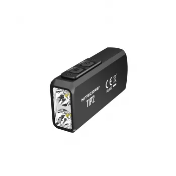 Linterna de mano Nitecore TIP2 — 720 lm, Ion de litio, 55 h de autonomía, 38,3 g, Negro