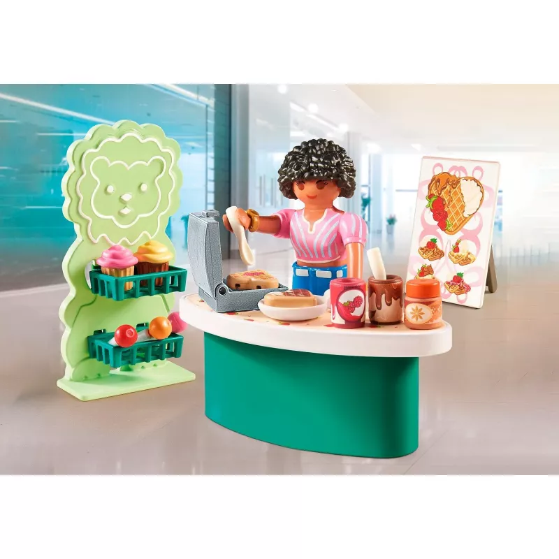 Playmobil 71540 My Life: puesto de dulces