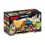 Playmobil 71266 Asterix: Cabaña de Verleihnix Verleihnix y su mujer Bakteria figuras de colección Asterix coleccionistas y fans diversión de juego juegos de rol