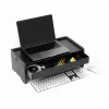 Cajón Durable 508201 Accesorio para soporte de monitor Negro Metal 468 mm Ancho 221 mm Fondo 53 mm Alto