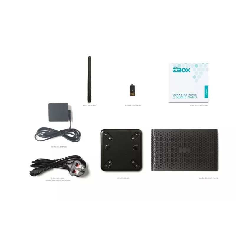 Zotac ZBOX CI629 nano minipc barebone, Core i3-1315U