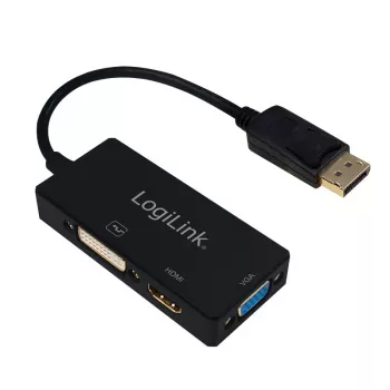 Convertidor 4K DisplayPort a DVI/HDMI/VGA