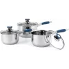 Set de batería de cocina Russell Hobbs RH01178EU 3 piezas, azul