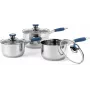 Set de batería de cocina Russell Hobbs RH01178EU 3 piezas, azul