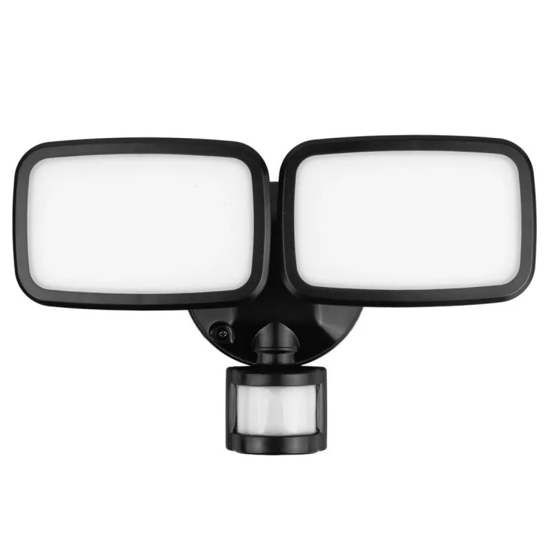 Lámpara de pared LED MACLEAN MCE524 con detector de movimiento PIR, modelo MCE524 B