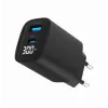 Cargador portátil Gembird TA-UC-PDQC30LCD-BK-01 carga rápida negro