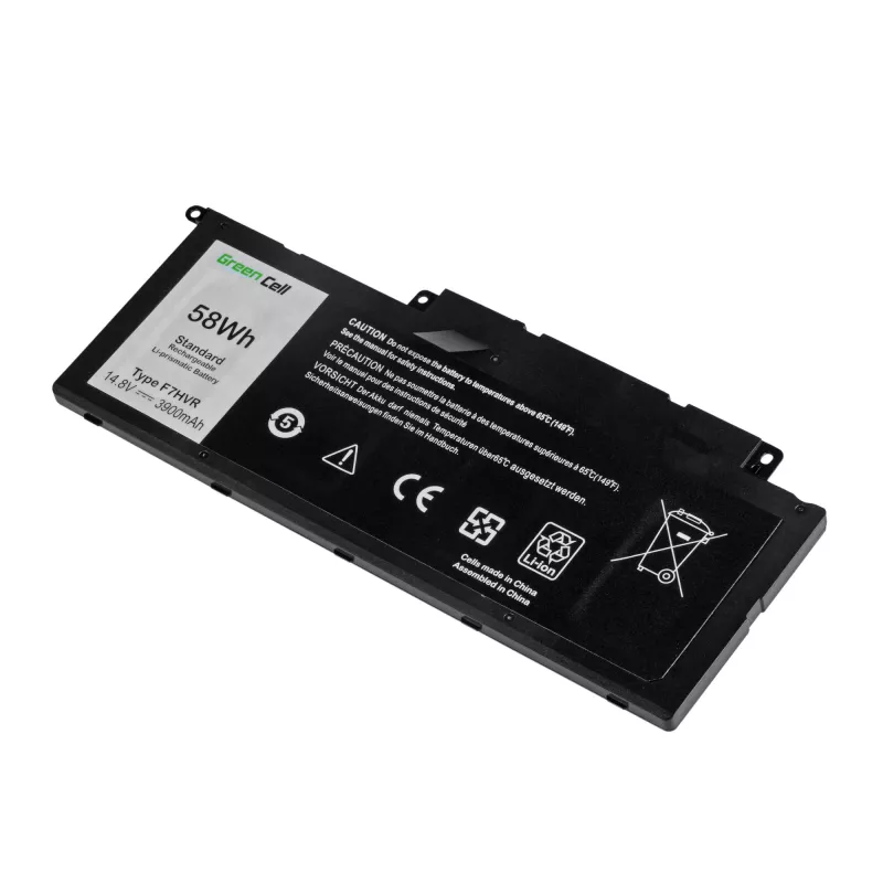 Green Cell DE112 batería para portátil F7HVR para Dell Inspiron 15 7537 17 7737 7746, 14,4 V, 3800 mAh