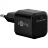 Set de carga USB-C GOOBAY 74774 – cargador de 65 W con cable USB-C textil de 1 m