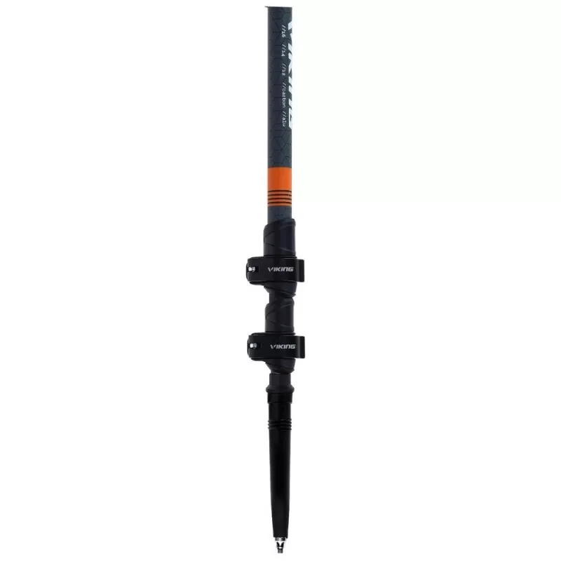 Viking Nelio Pro bastones de trekking, negro/verde