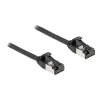 Cable de red DeLOCK RJ45 conector macho a macho Cat.8.1 2 m negro