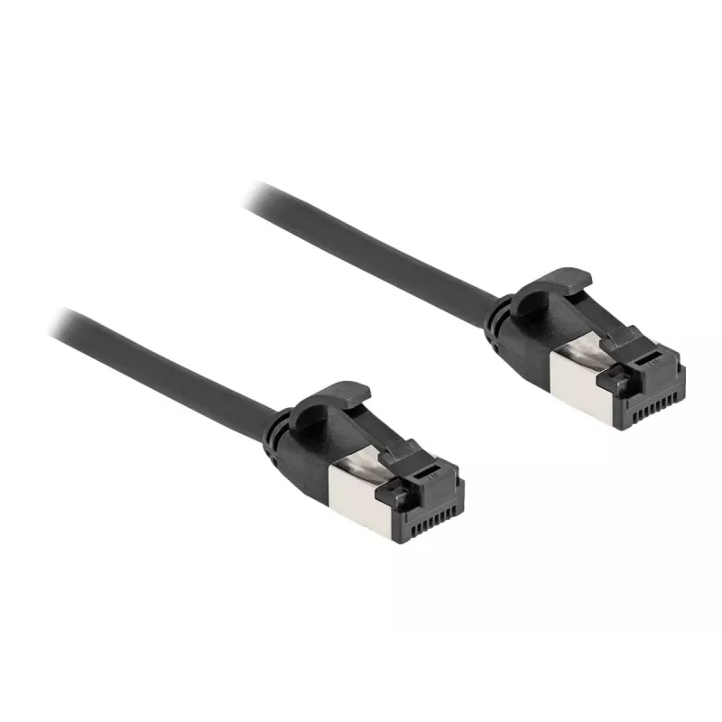 Cable de red DeLOCK RJ45 conector macho a macho Cat.8.1 2 m negro