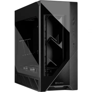 ALTA F2, caja big tower negra, cristal templado