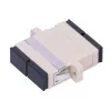 Adaptador de fibra óptica Extralink SC/UPC multimodo dúplex, hembra–hembra, gris