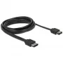 Cable SATA DeLOCK 85641 2 m eSATA negro