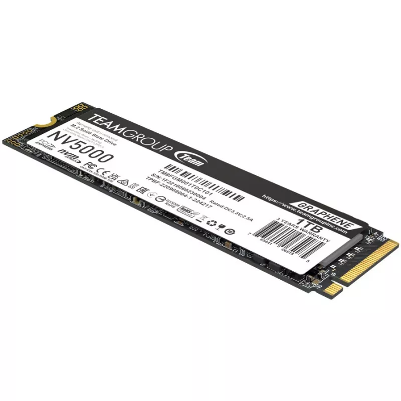 Unidad SSD Team Group 1TB M.2 NVMe PCIe 4.0 TM8FGM001T0C101
