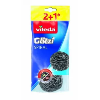Estropajo de acero Vileda Glitzi Spiral 3 uds.