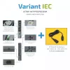 Regleta de enchufes EVER Variant 5 tomas cable de 1,5 m