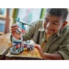 LEGO Creator 3-in-1 31146 Camión de plataforma con helicóptero