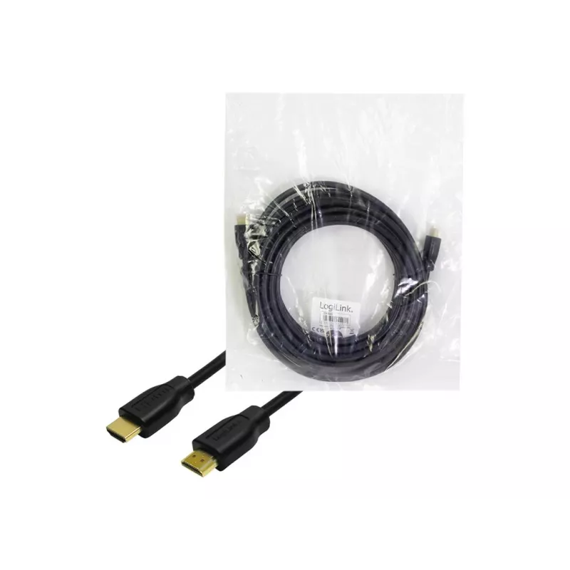 Cable de conexión HDMI LogiLink conector HDMI-A macho, conector HDMI-A macho 3,00 m negro CH0038 cable HDMI 4K UHD