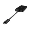 Linksys Belkin - Adaptador de vídeo - USB-C (M) a HD-15 (VGA), DVI-I, HDMI, DisplayPort (H) - compatible con 4K - negro (AVC003BTBK)