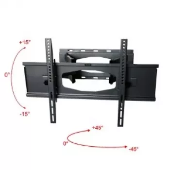 ART AR-65 soporte de TV de mesa para pantallas planas 2,03 M (80) negro pared