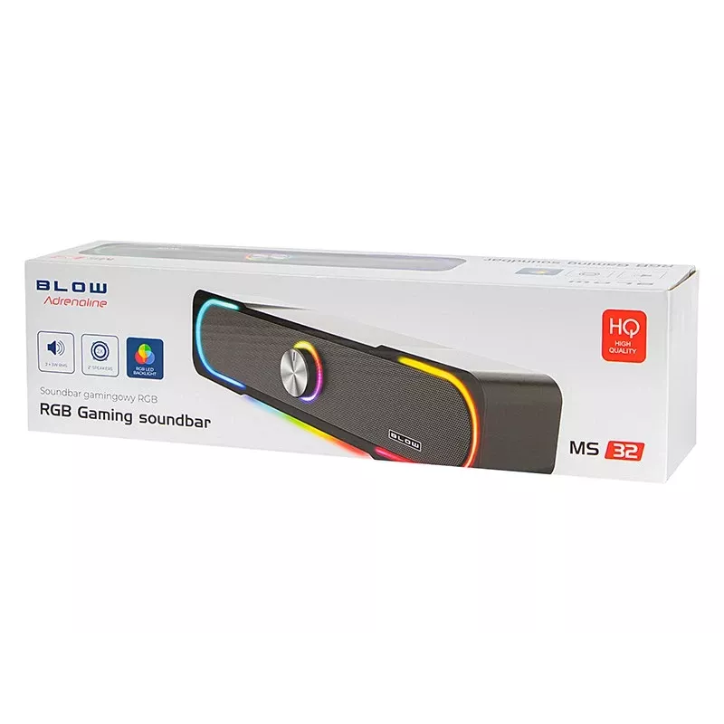 Barra de sonido MS-32 altavoz para ordenador 6W