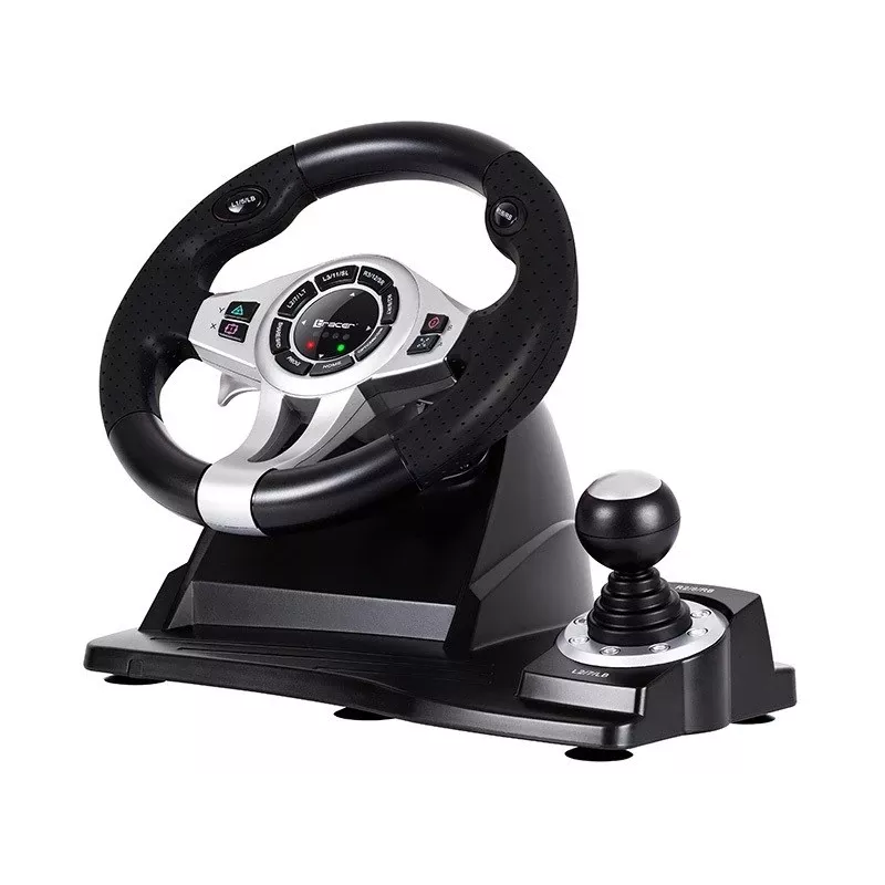 Tracer TRAJOY46524 Mando de juegos negro Volante + Pedales PlayStation 4, Playstation 3