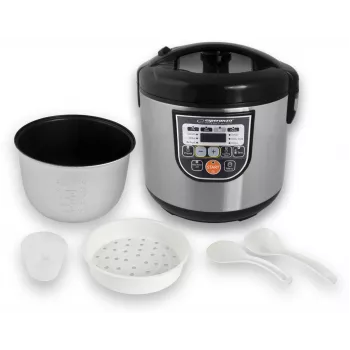 Olla multifunción ESPERANZA EKG011, capacidad 5 L, 860 W, negro/acero inoxidable