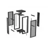 Armario rack LANBERG FF01-6624-23BL 24U autoportante 19