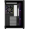 Elite 600 ARGB, caja torre negra, 2x vidrio templado