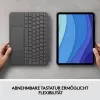 Funda con teclado Combo Touch US iPad Pro 11 1,2,3 Gen gris