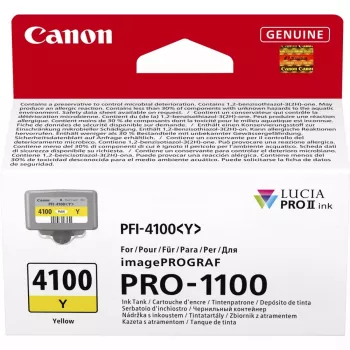 Cartucho de tinta Canon LUCIA PRO II 1 ud. original rendimiento estándar amarillo
