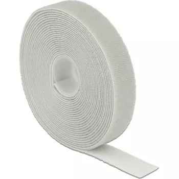 Cierre de velcro DeLOCK 18280 gris 20 mm 5 m