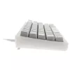 Teclado gaming mecánico TKL XTRFY K5 RGB – tenkeyless, transparente/blanco