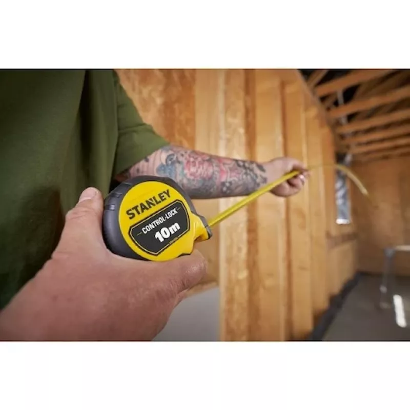 Stanley STHT37233-0 Control Lock cinta métrica, 10 m