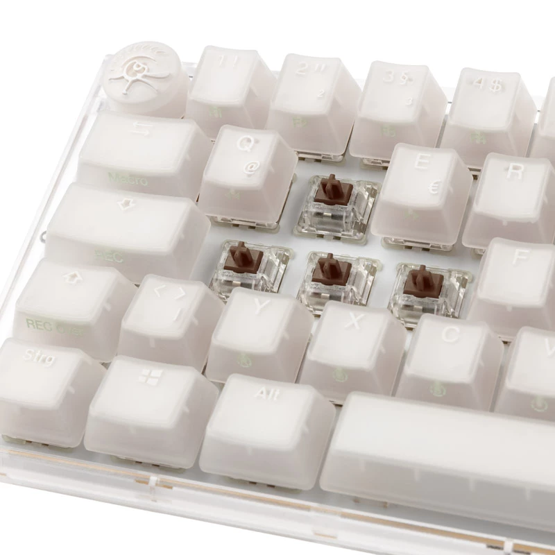 Teclado Ducky One 3 Mini Gaming USB blanco