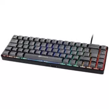 Teclado gaming GAMIAC TKL69G SF, Kailh azul – negro/gris