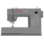 Máquina de coser automática SINGER HD6605 – eléctrica, ojal en 1 paso, brazo libre, gris, 6 kg