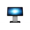 Soporte de mostrador compacto de autoservicio Elo - Soporte - para terminal TPV - Negro/Plata - para Elo 1502L, 2002L, 2202L, 2402L, 2702L, I-Series ESY15i2, ESY15i5, ESY22i2, ESY22i5 (E514693)