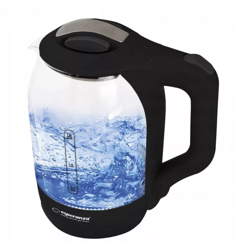 Esperanza EKK025K hervidor 1,7 L negro, multicolor 1500 W