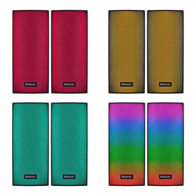 ALTAVOCES PARA PC SPITFIRE 2.0 6W LED USB