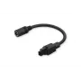 Cable de alimentación TELTONIKA PR2PD01B, 0,1 m, 4 polos, negro