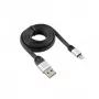 Sbox USB 2.0-8-Pin/2.4A negro/plateado