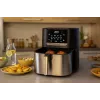 Esperanza EKA004 Pollo Fritto freidora sin grasa, 8 L, 1700 W, inox