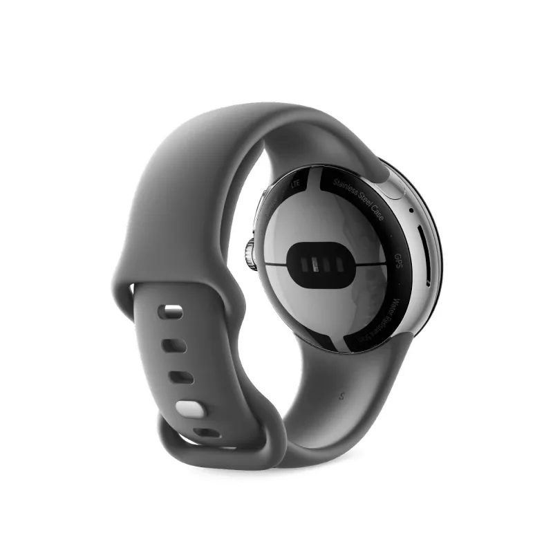 Google Pixel Watch – plata pulida – smartwatch con correa