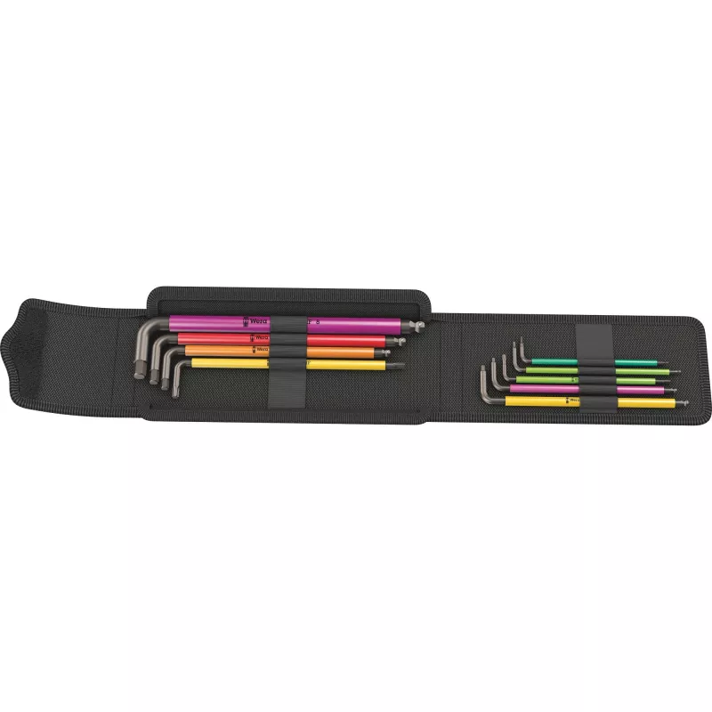 Wera 05004173001 Llave hexagonal L-förmige llave hexagonal Métrico 9 piezas
