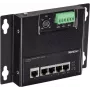 TRENDnet TI-PG50F - Industrial - Switch - no gestionado - 5 x 10/100/1000 (PoE+) - montaje en carril DIN, montaje en pared - PoE+ (120 W)