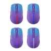 Ratón DEFENDER MYSTERY MM-301 RF+BT LILA 1600dpi 6T